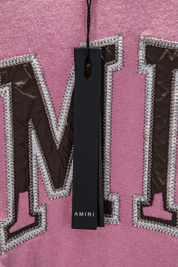 AMIRI 168 Wide Version Model Long Sleeve 2 Water T Black Ice Pink Mist Blue 607# - Image 67