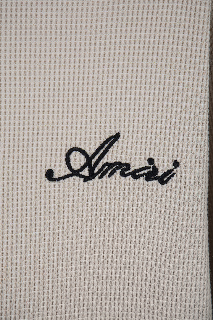 AMIRI 168 Wide Version Model Long Sleeve Black Apricot Light Grey S M L XL 601# - Image 50