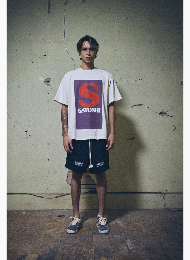 Off-White 128 Satoshi Nakamoto SN Block Tee Print T : Off White S M L - Image 15