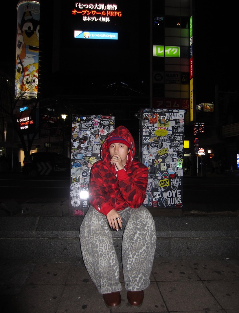 Bape 438 : Green Camo Red Yellow Purple Pink Blue Grey White Black S-XL - Image 108