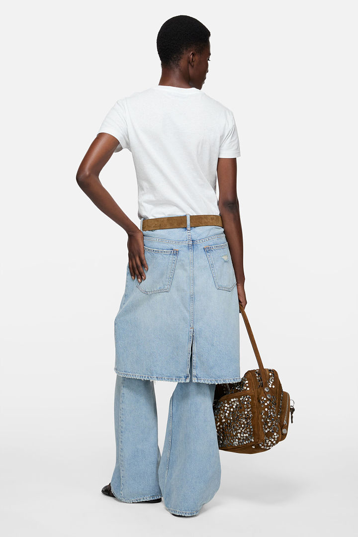 Acne Studios 118 AC Print Short Sleeve T White S-XL 8305# - Image 19