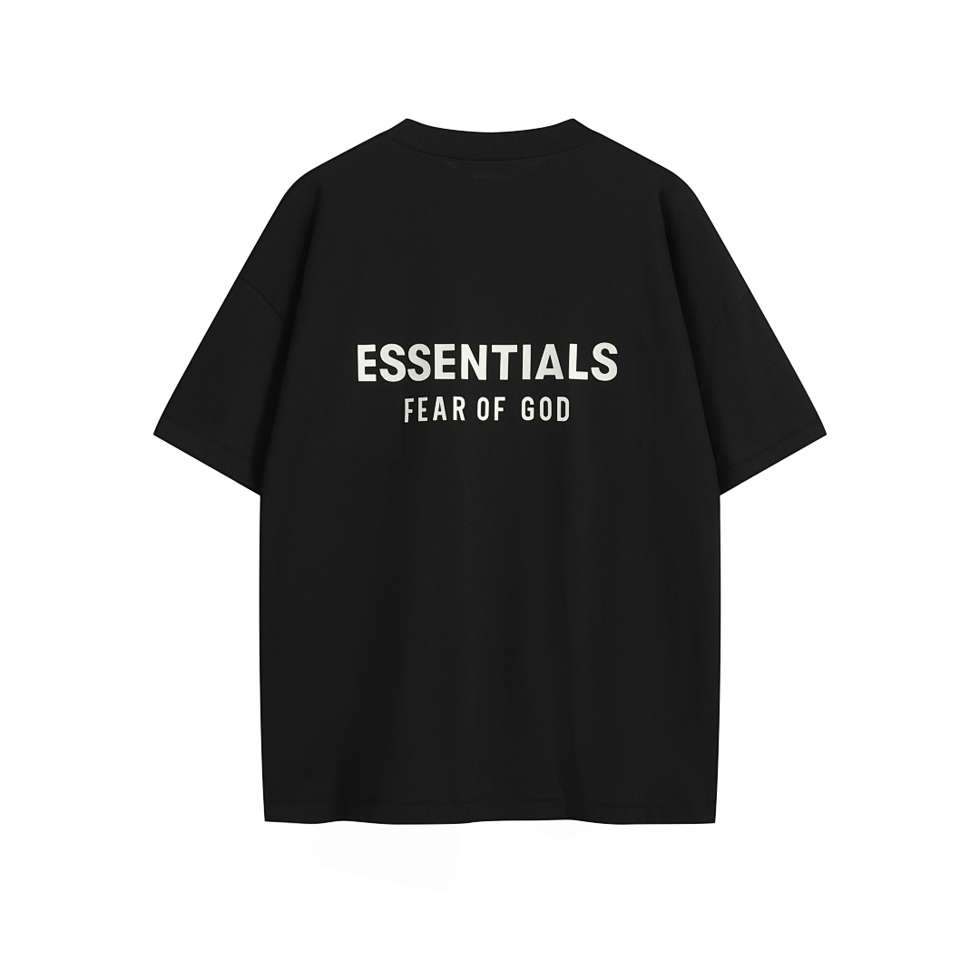 Essentials 118 ESS SS25 ALWAYS ON Classic Short Sleeve Tee T Gloss White Black Grey : XS-XL - Image 7