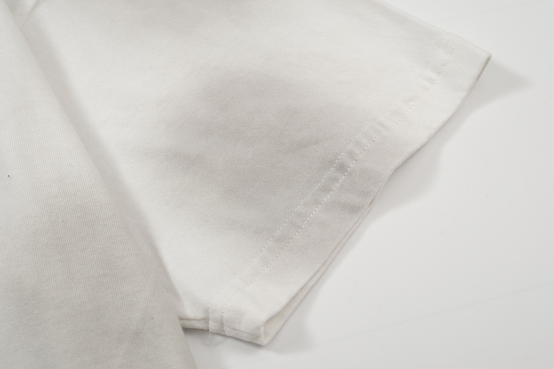 Unbranded 128 PANQ Water Print Short Sleeve T White S-L 8006# - Image 13
