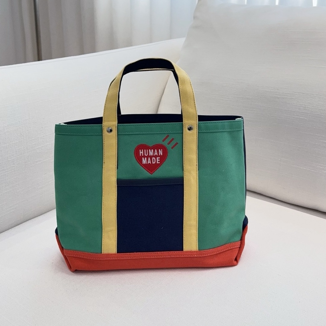 Human Made 238 HUMAN MADE Embroidered Canvas Small No : 21X35X13Cm Mid 32X49X13Cm Big 40X62X16Cm - Image 9