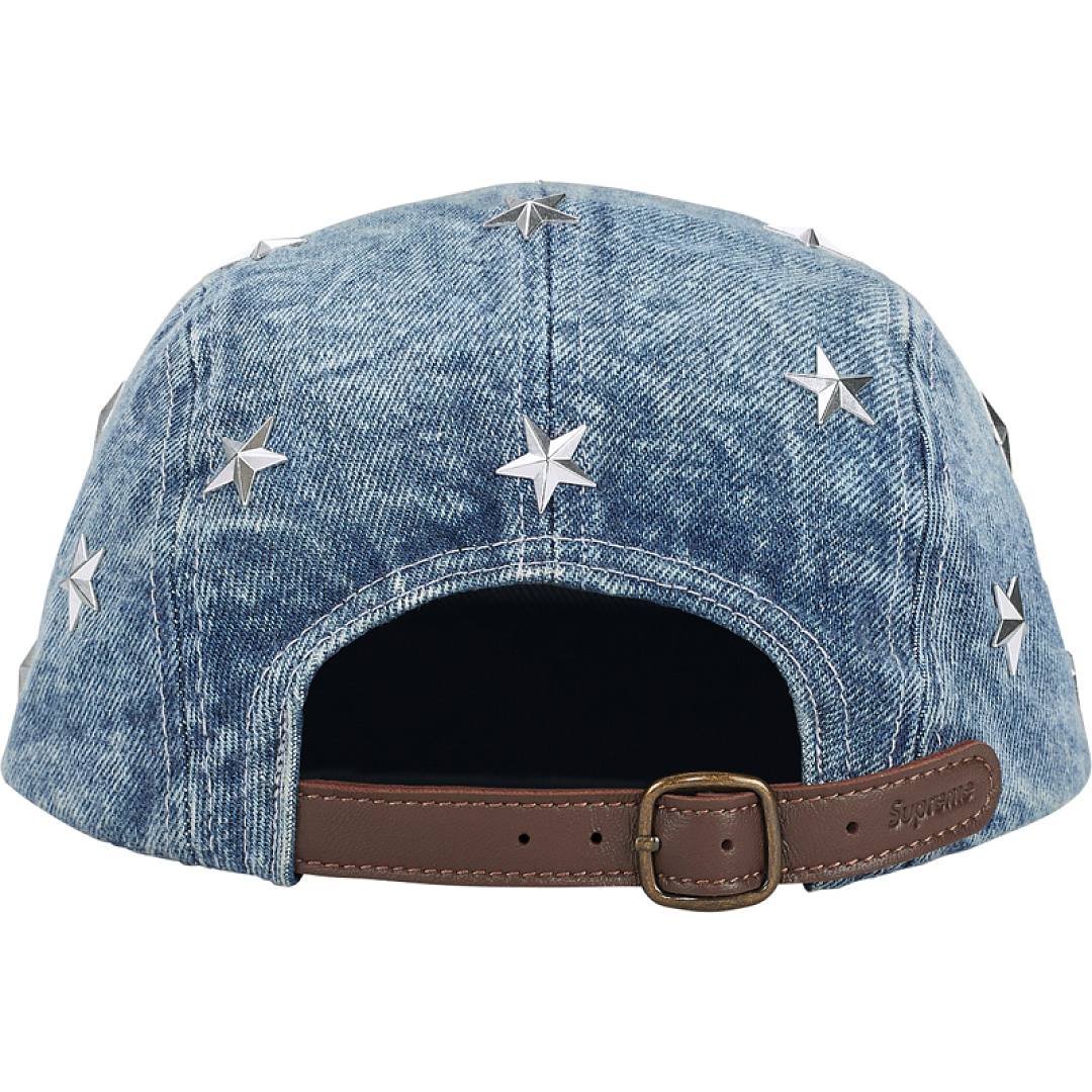 Supreme 168 Water Washed Quilted Camping Hat Stud 5 Star (Black) - Image 2
