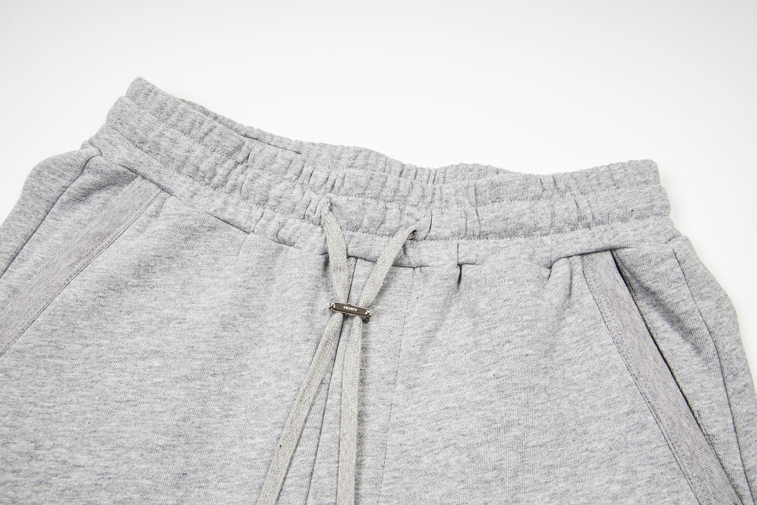 AMIRI 158 Wide Version Model Lace Short Black Grey S M L XL 9943# - Image 18