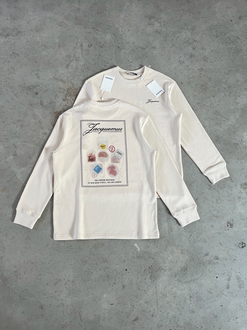 Unbranded 178 Jacquemus Small Print Beige S M L - Image 5