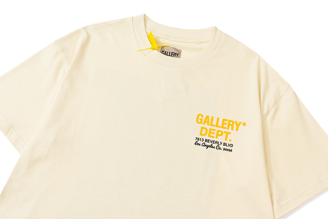 Gallery Dept 98 Gallery Dept Drive Thru Tee High Color Print Short Sleeve T Black S-XL 3606# - Image 5