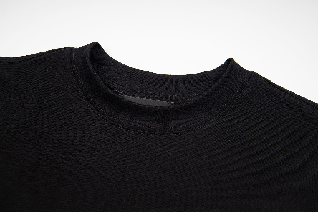 AMIRI 138 Wide Version Model Long Sleeve T Black White S M L XL 602# - Image 6