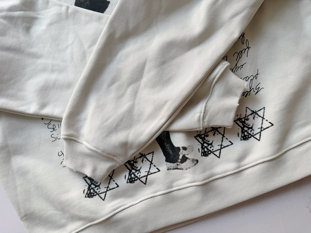 Enfants Riches Deprimes 198 Enfants Riches Deprimes Sleeve Boxy Short Wide Collar : S M L XL Apricot - Image 13