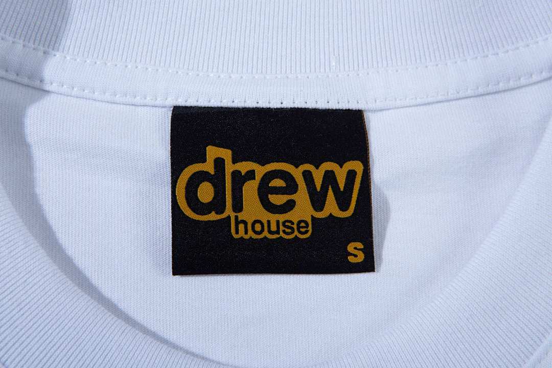 Drew House 98 DREW HOUSE DONUT Ss TEE Print Collar Short Sleeve T White S M L - Image 12