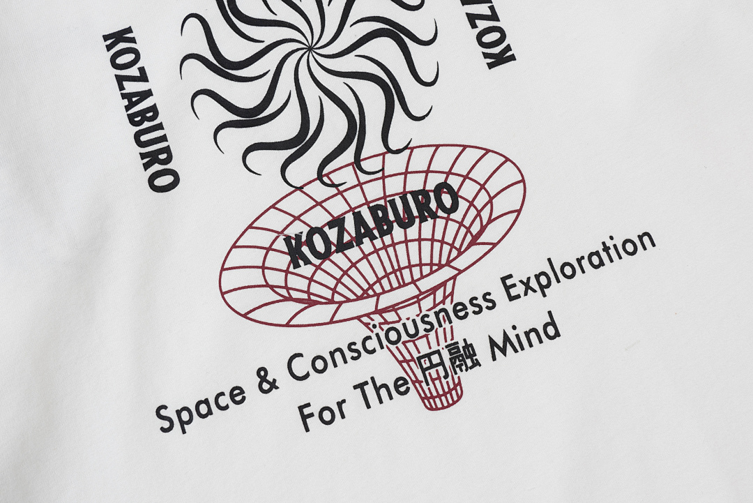 Off-White 108 Kozaburo Triple Wind Print Long Sleeve T Blue Light Black Off White S-XL 3231# - Image 22