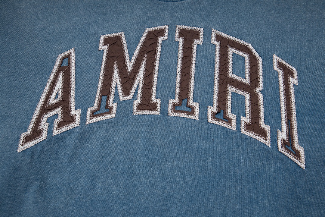 AMIRI 168 Wide Version Model Long Sleeve 2 Water T Black Ice Pink Mist Blue 607# - Image 31