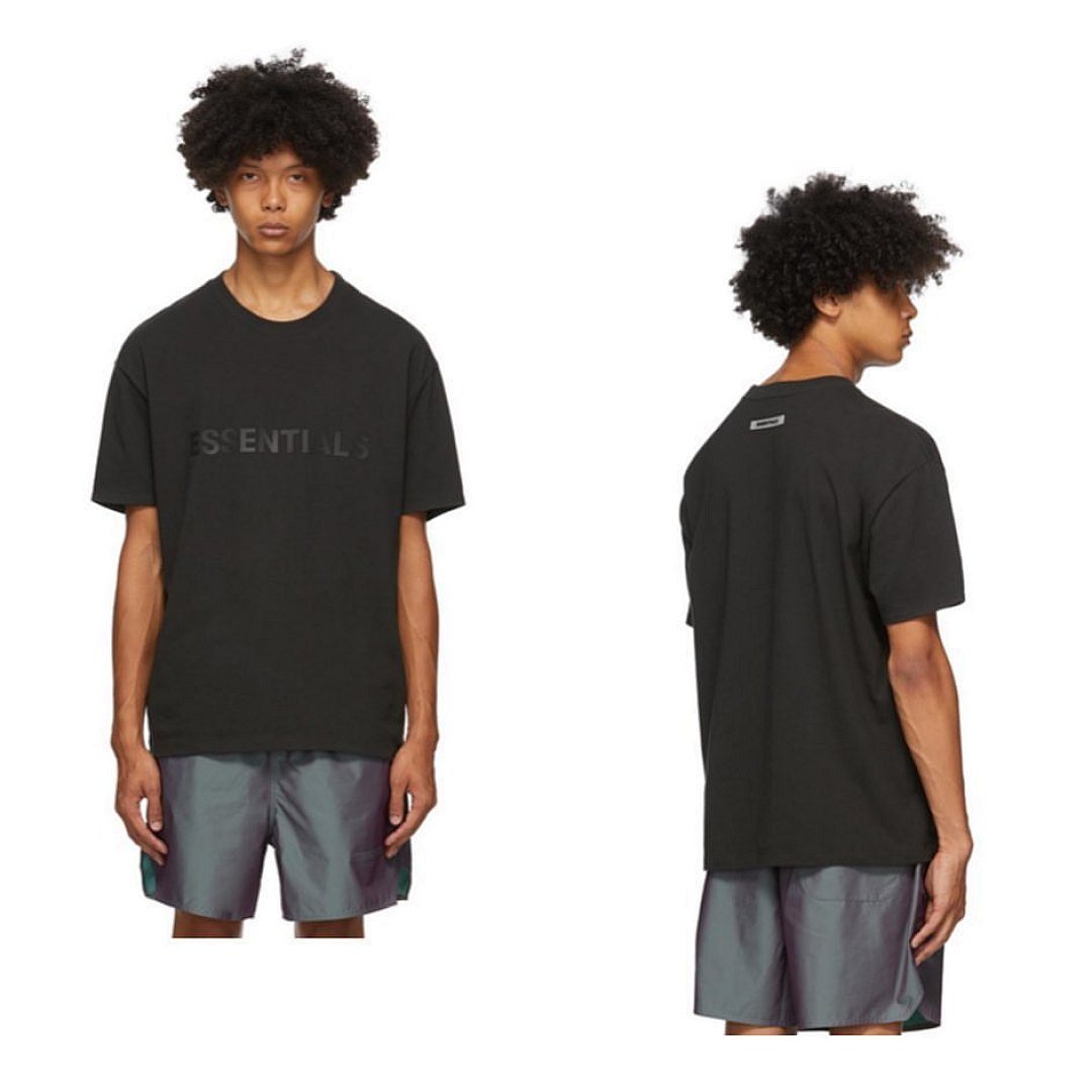 Essentials 118 ESS LOGO Short Sleeve T : Black Green Grey Camel :S-XL 6690# - Image 50