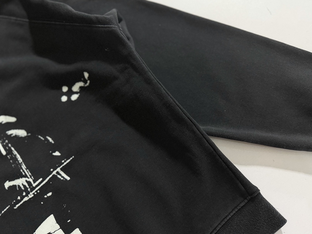 Enfants Riches Deprimes 198 Enfants Riches Deprimes ERD University Of Zurich Sleeve Collar : S M L XL (Washed Black) - Image 12