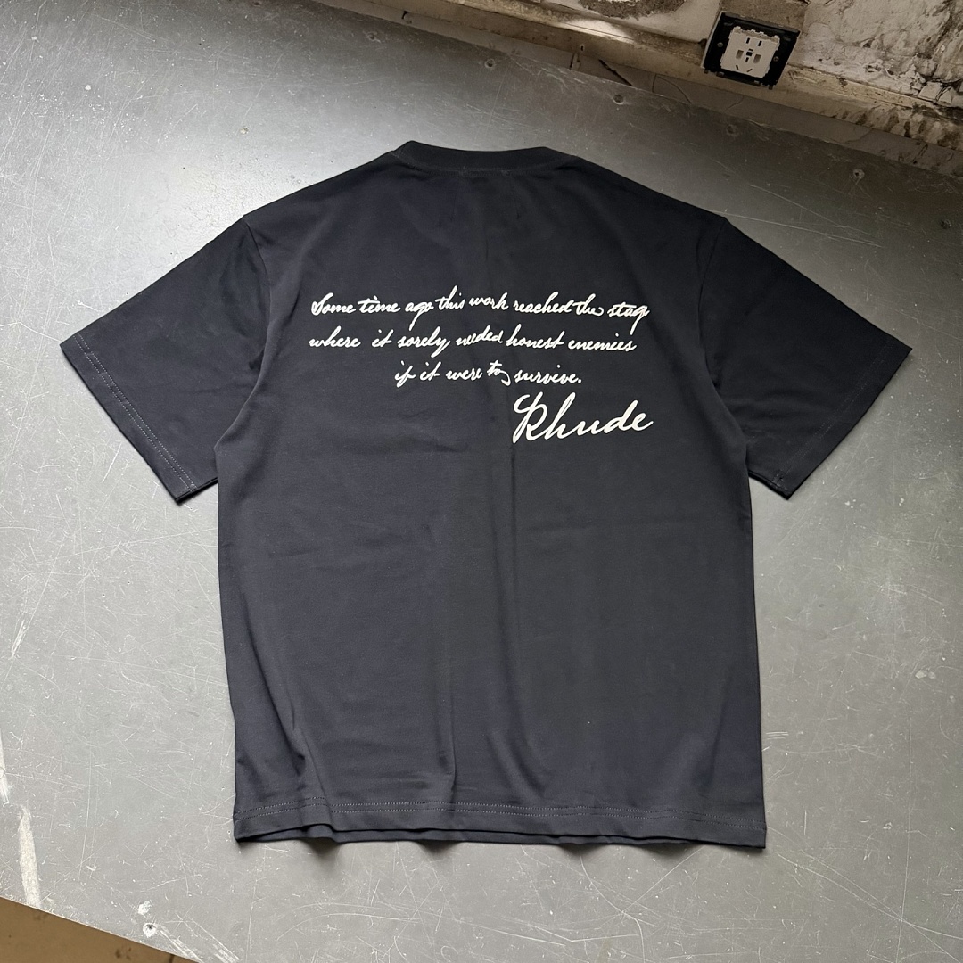 Unbranded 118 RHUD Montenegro Monda Wind Print Short Sleeve T : S M L XL (Black) - Image 8