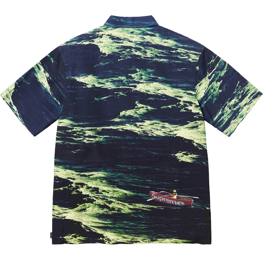 Supreme 218 SS25 BOAT S/S SHIRT Sea Small Short Sleeve Blue S-XL - Image 16