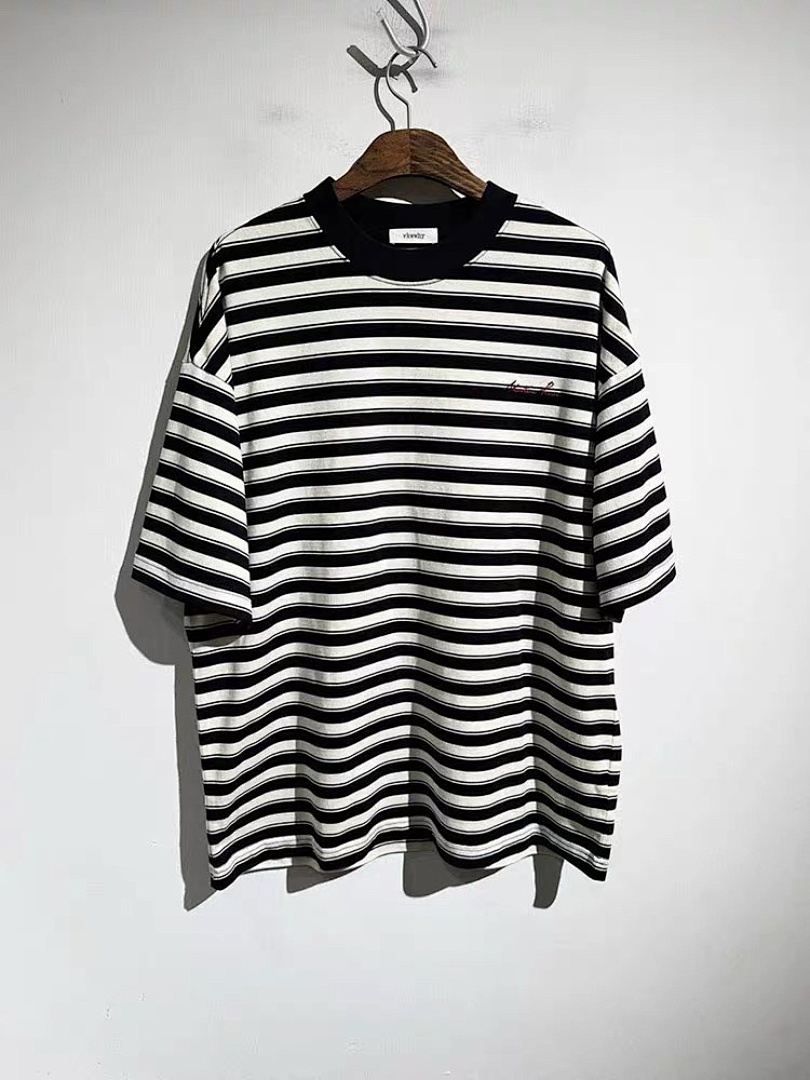 Unbranded 138 MARTINE ROSE Striped LOGO Short Sleeve T S-XL 8057# - Image 4