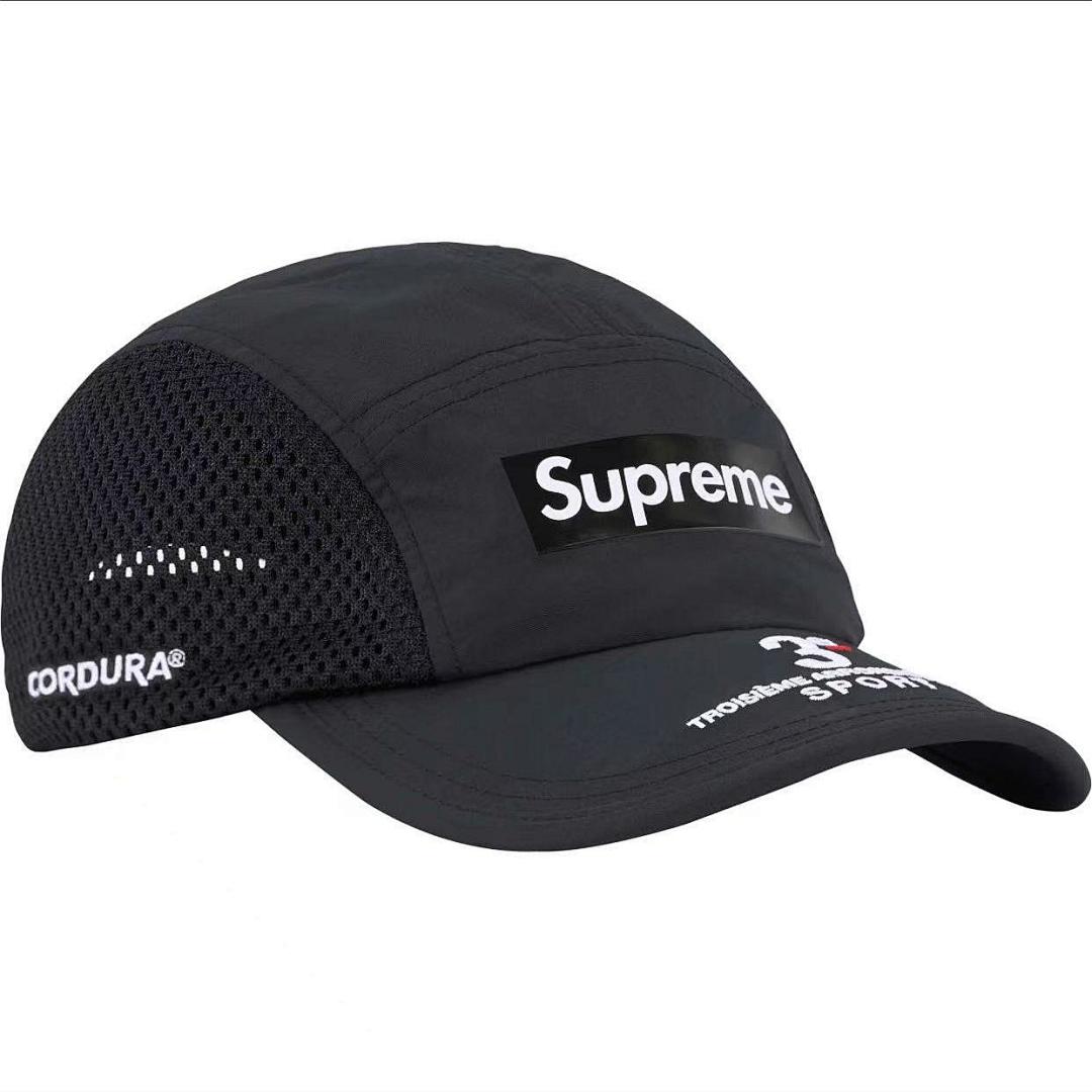 Supreme 128 Sup 24Ss Mesh Side Panel Camp (Black White Red)