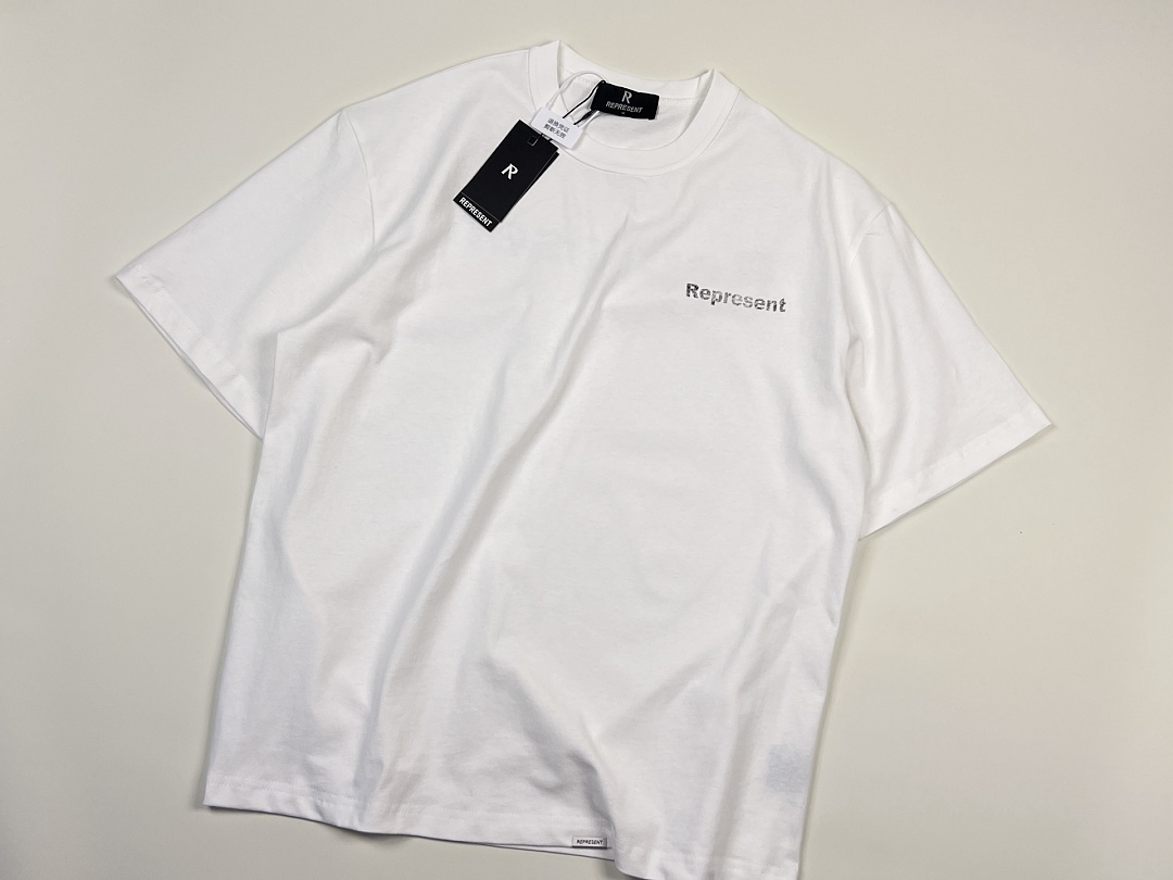 Represent 118 Represent High Short Sleeve : White S M L - Image 5