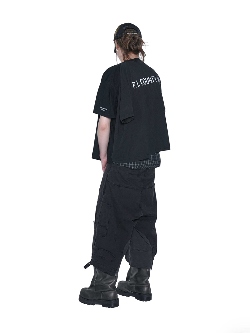 Unbranded 148 Protocol Index New Quad Sleeve Patchwork Short : 1 2 3 (Black) - Image 13