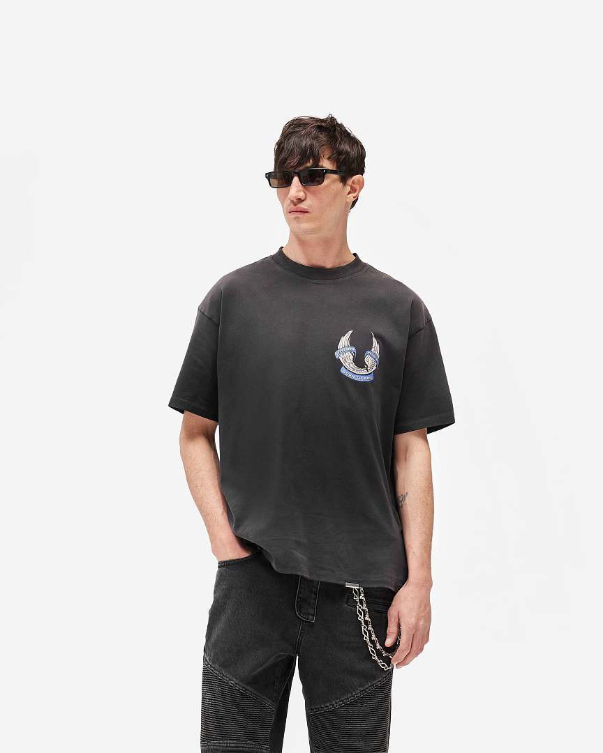 Off-White 138 REPRESENT New High Mens Womens Top Water Wide Short Sleeve : S M L XL Off (White) - Image 29