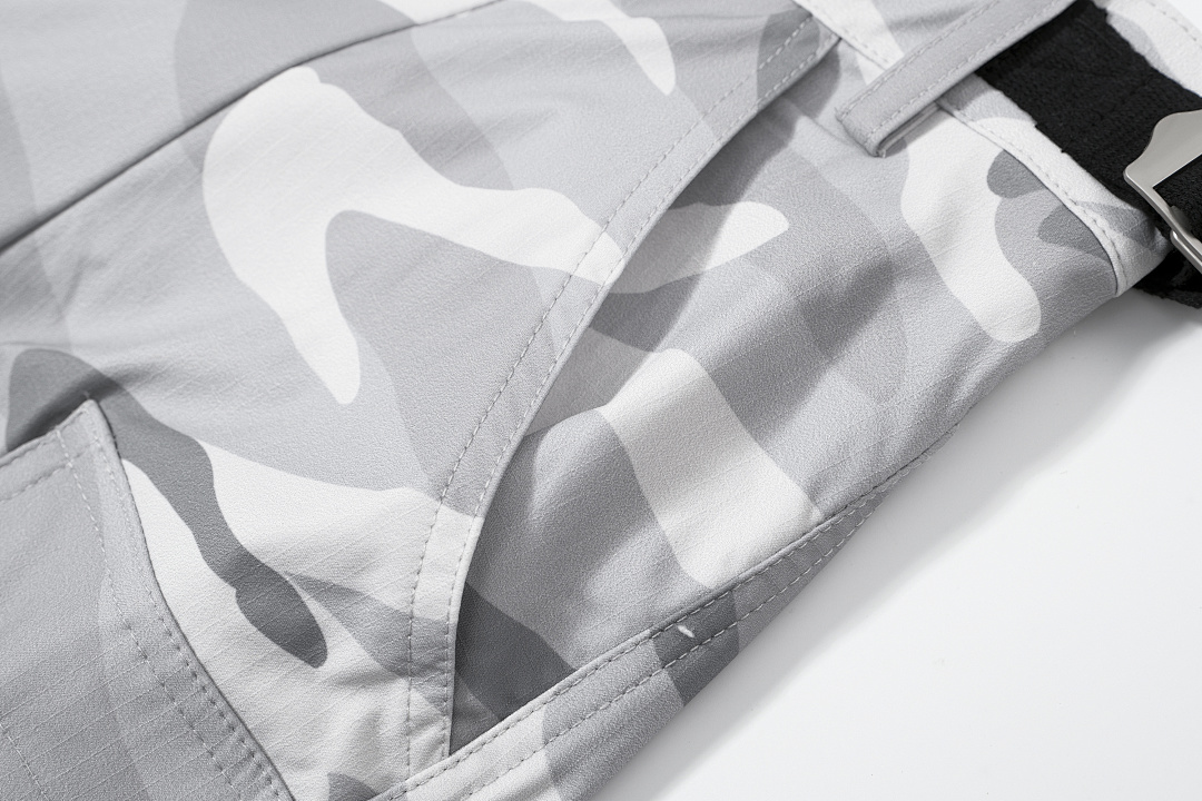 Bape 338 FAR CAMO CARGO PANT Snow Green Grey S-L 7267# - Image 25