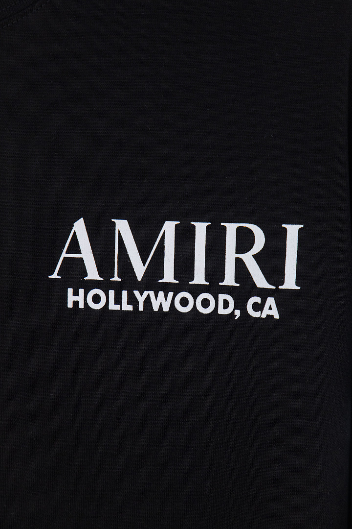 AMIRI 138 Wide Version Model Long Sleeve T Black White S M L XL 602# - Image 39
