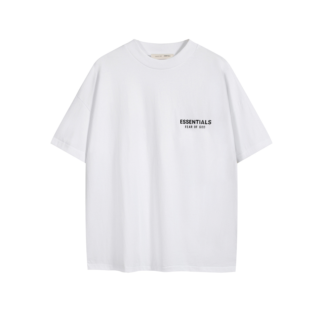 Essentials 118 ESS SS25 ALWAYS ON Classic Short Sleeve Tee T Gloss White Black Grey : XS-XL - Image 38
