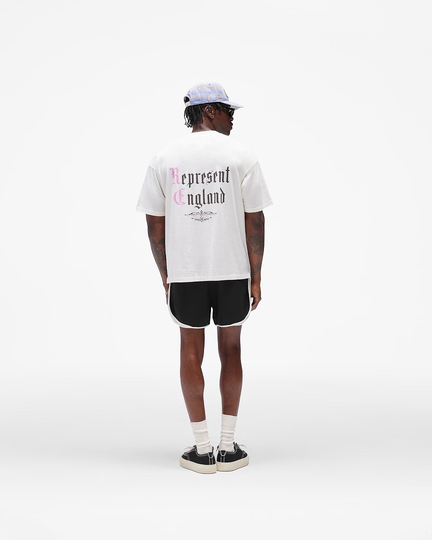 Off-White 128 REPRESENT New High Mens Womens Top Water Wide Short Sleeve T : S M L XL Off (White) - Image 29
