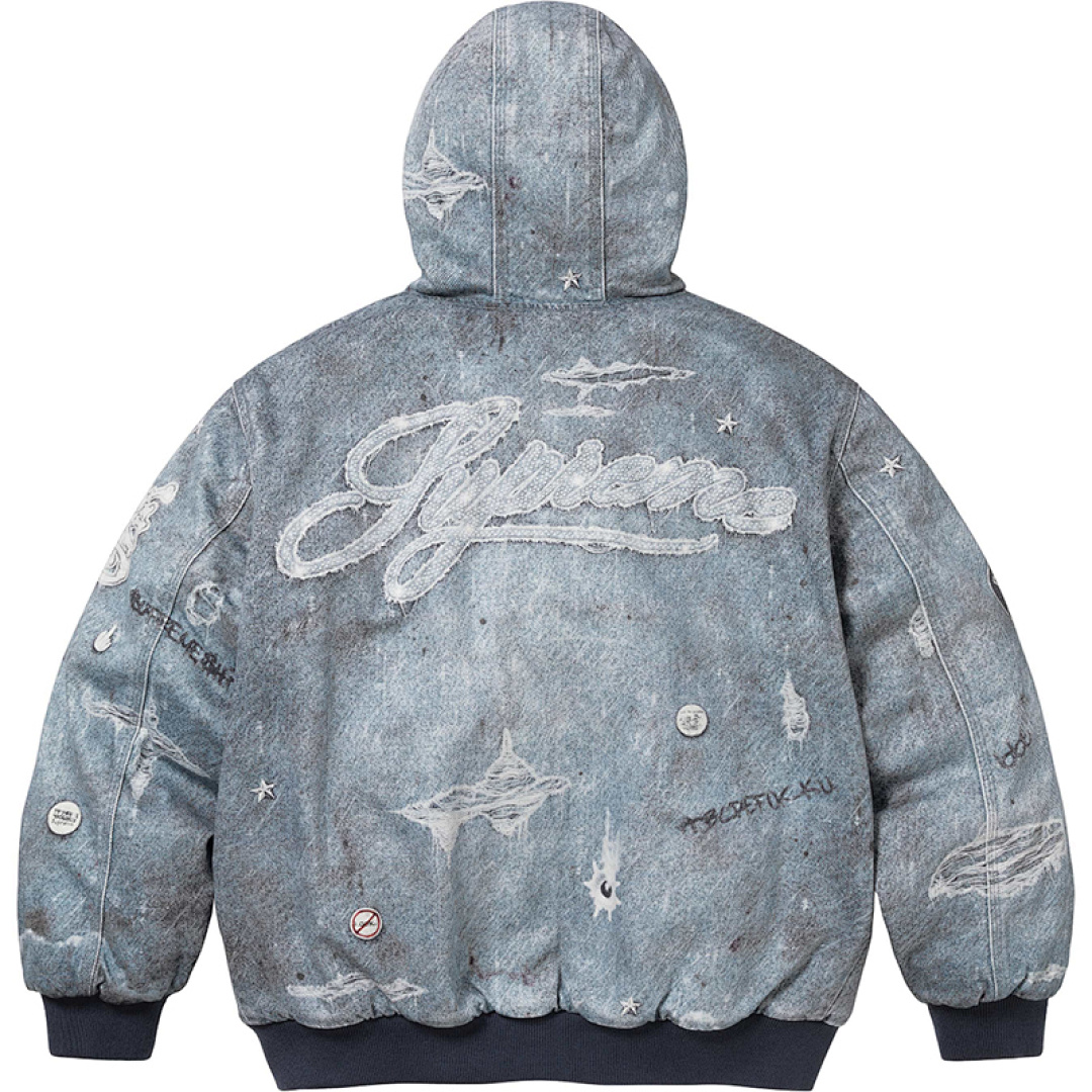 Supreme 488 SUP HJR Print Blue S M L - Image 3