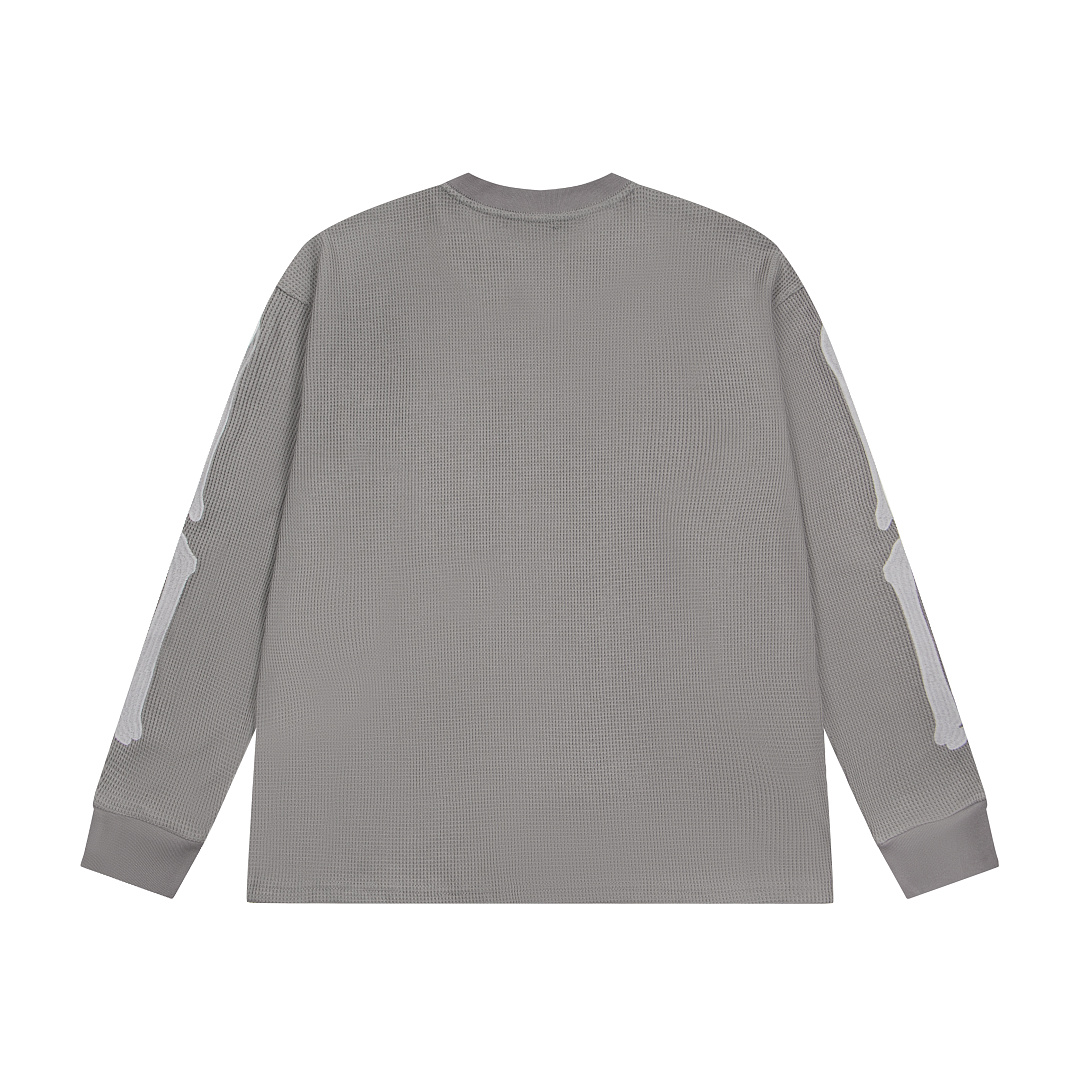 AMIRI 168 Wide Version Model Long Sleeve Black Apricot Light Grey S M L XL 601# - Image 37