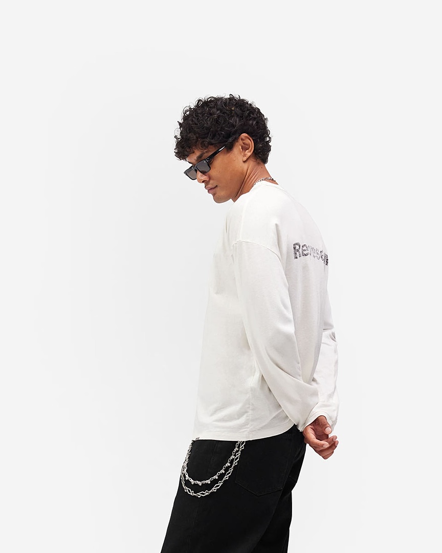 Represent 138 Represent High Long Sleeve : White S M L - Image 18