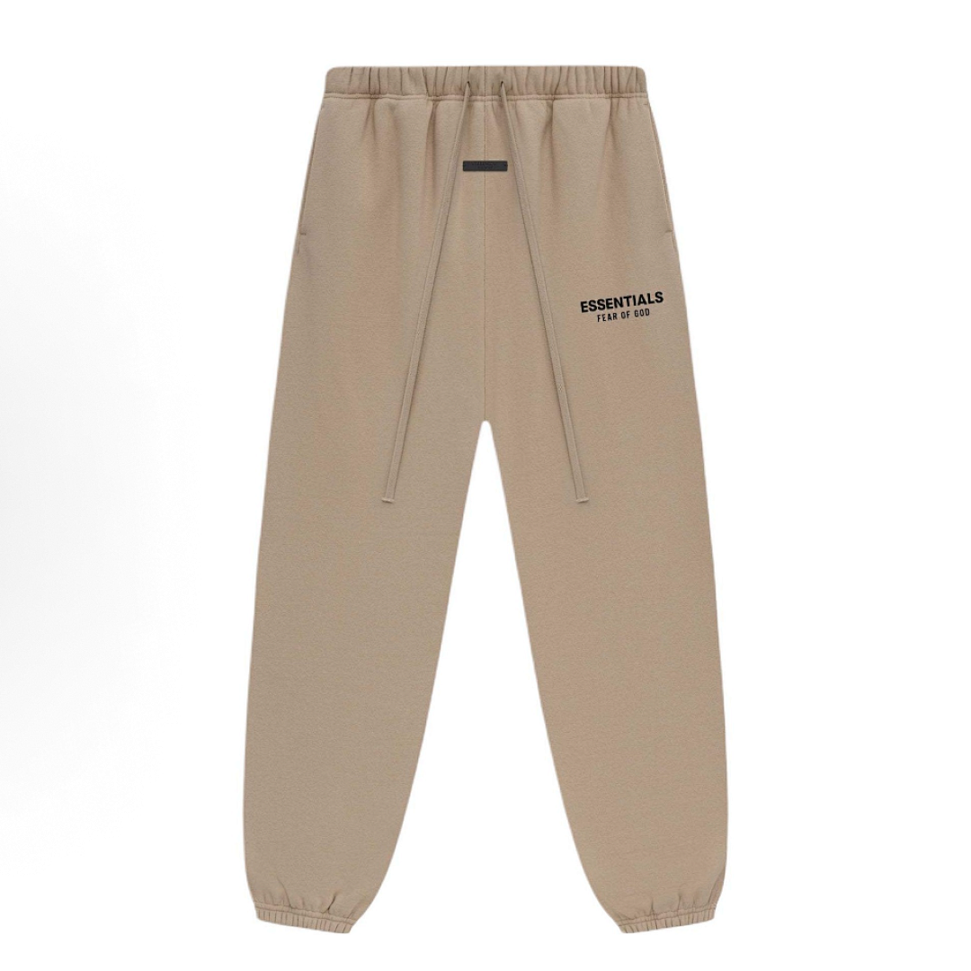 Essentials 178 Ess FALL24 HOLIDAY Fleece EssentialSweatpant Print Lace Up Velvet : Dark Mist Grey Light Black Desert Gold Brown :S-XL - Image 11