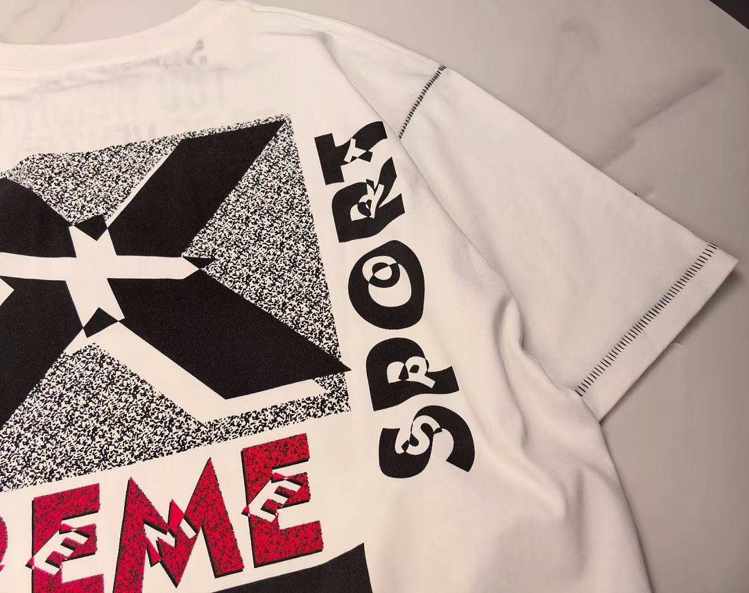 Off-White 128 SECND SLF Big X Print Short Sleeve T : Off White S M L - Image 6