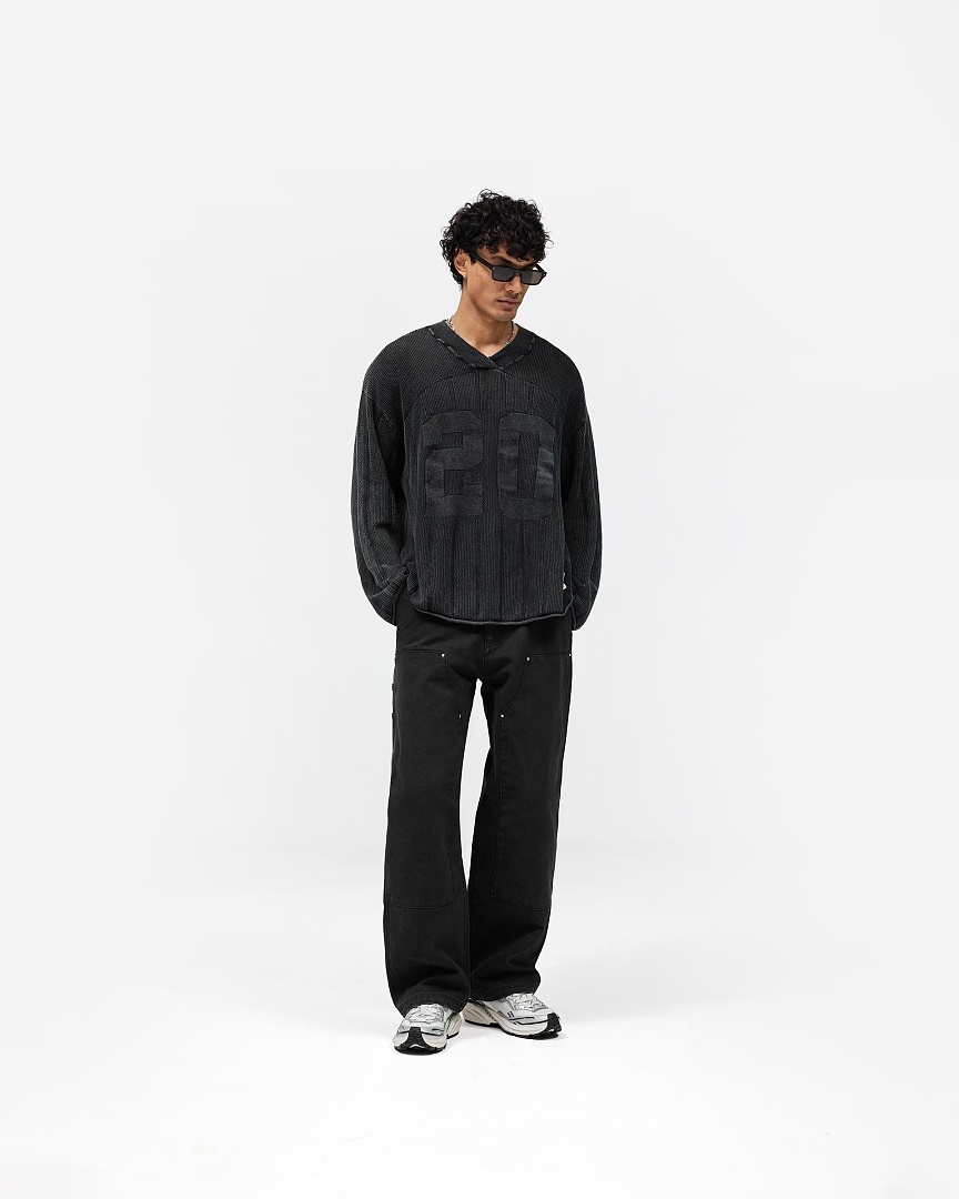 Represent 218 Represent Olive Long Sleeve : S M L XL Washed Black Resent - Image 19