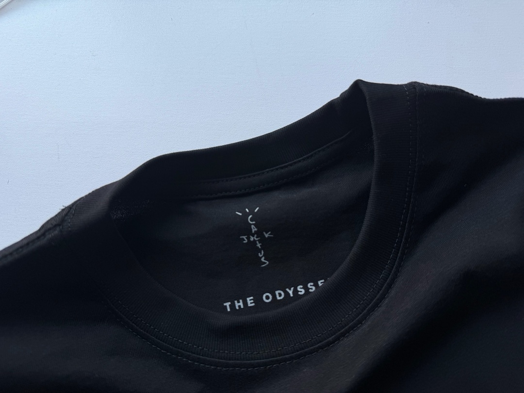 Unbranded 118 Travis Scott X 《 》 Print T : S M L XL (Black) - Image 7