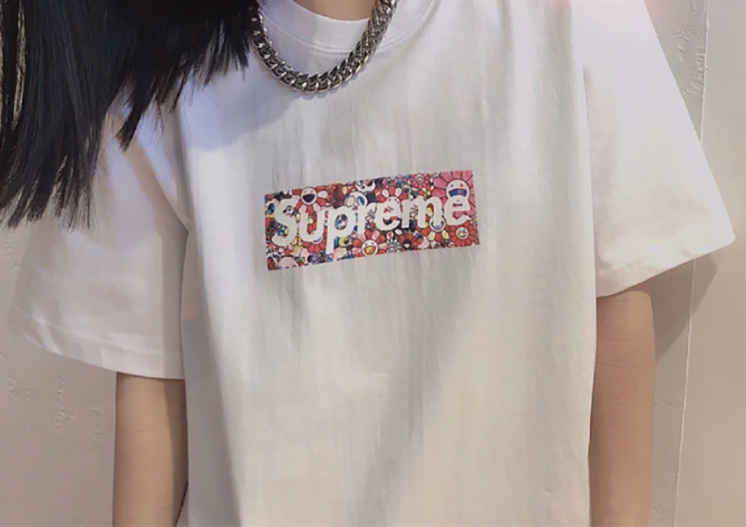 Supreme 118 Sup X Takashi Murakami COVID-19 Relief Box Logo Tee Collab New T Short Sleeve White S M L - Image 11
