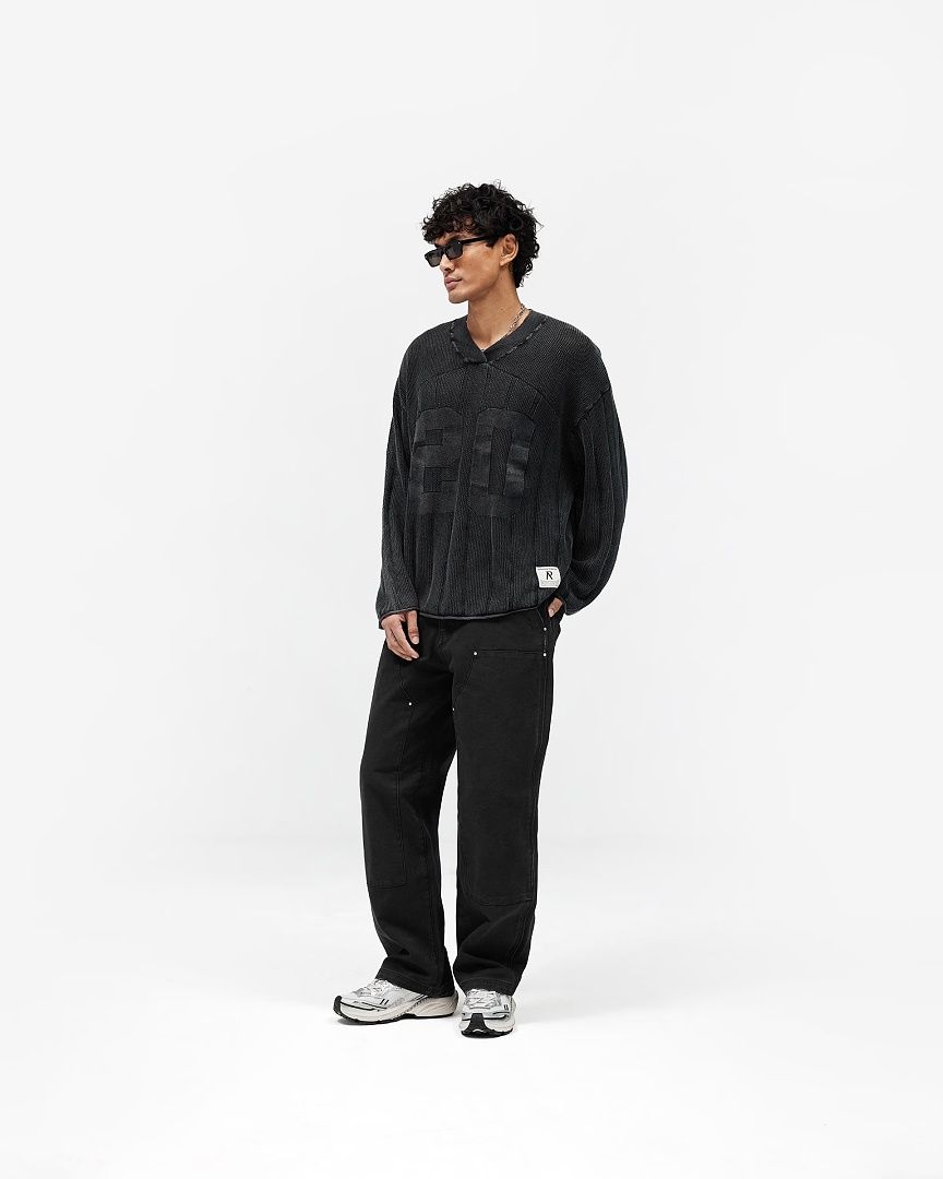 Represent 218 Represent Olive Long Sleeve : S M L XL Washed Black Resent - Image 15
