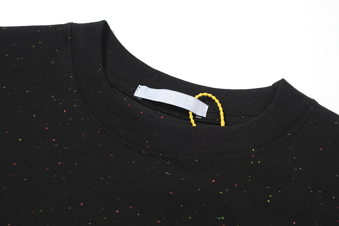 Acne Studios 118 AC Color Small Label LOGO Short Sleeve T Black White S-XL 8054# - Image 5