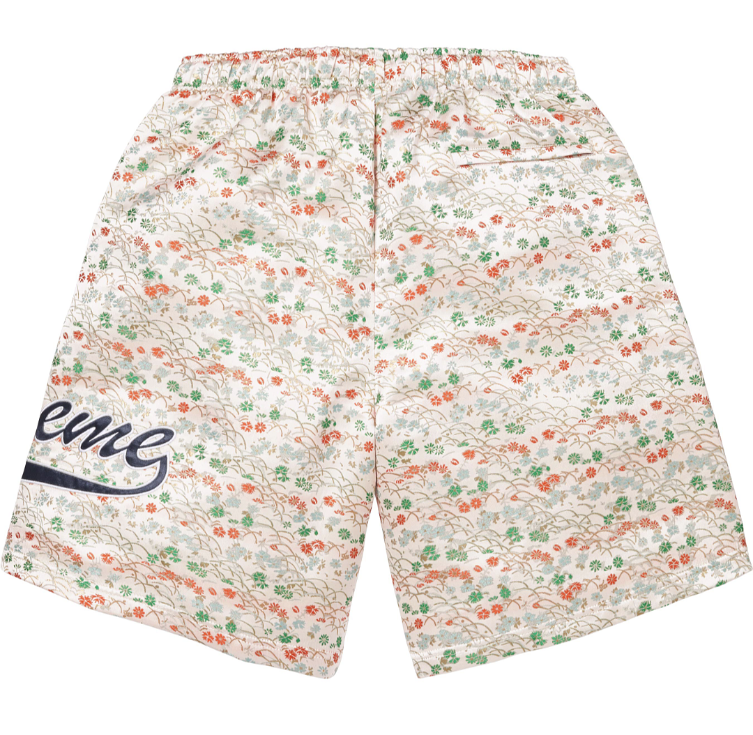 Supreme 258 SS26 KIMONO SHORT Floral White Black Navy S-XL - Image 4