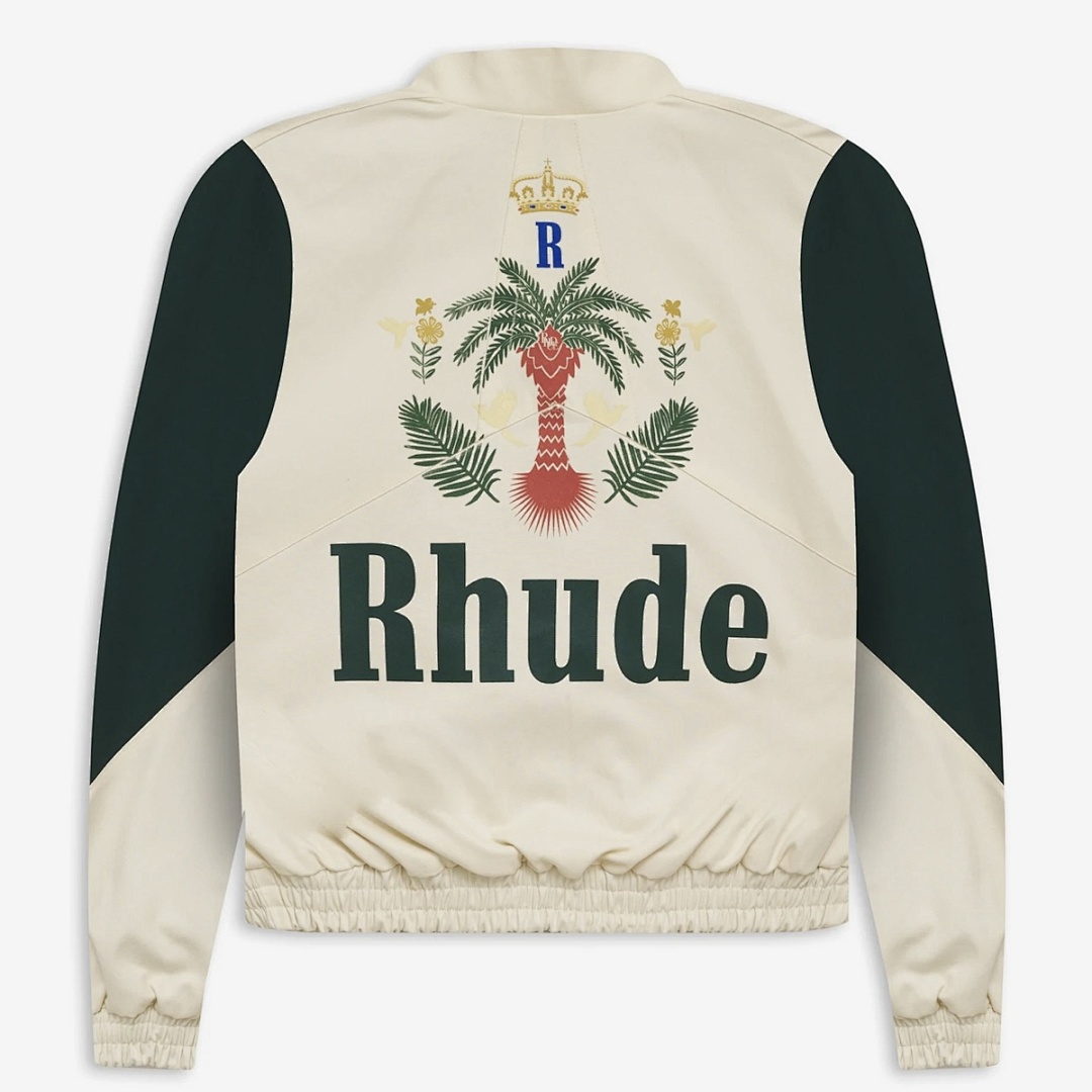 Unbranded 338 RHUDE Patchwork Logo Gum White Green S-XL H8035# - Image 19