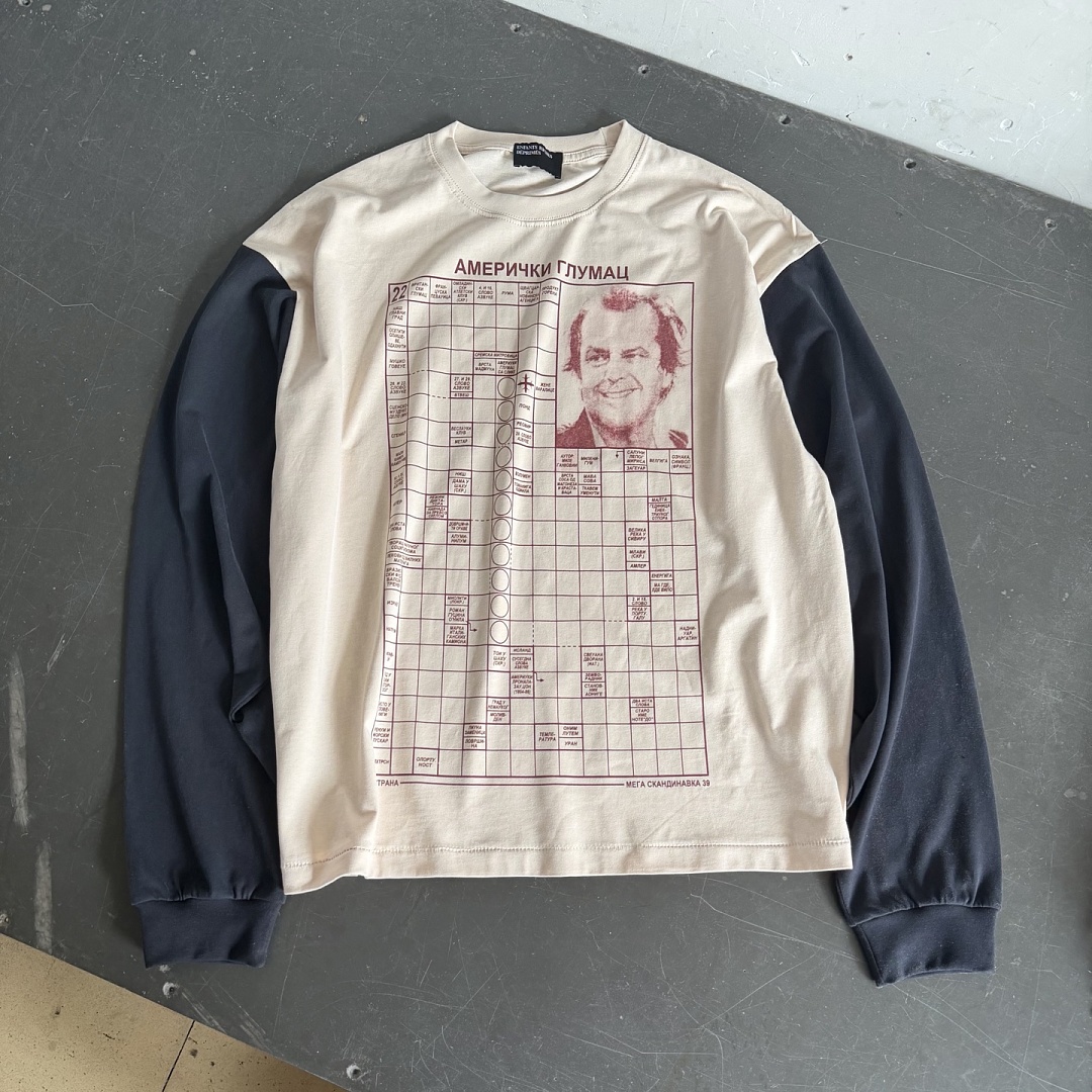 Enfants Riches Deprimes 148 Enfants Riches Deprimes Sea Long Sleeve T : S M L XL (Mid Khaki) - Image 5