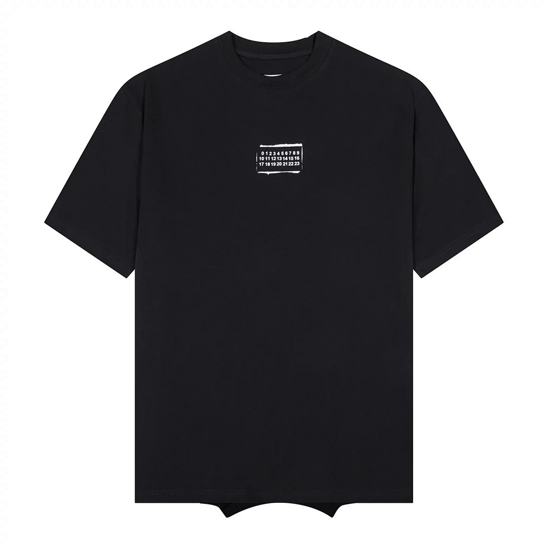 On Running 118 Maison Margiela MM6 LOGO Print Short Sleeve T White Black 46 48 50 52 3430# - Image 37