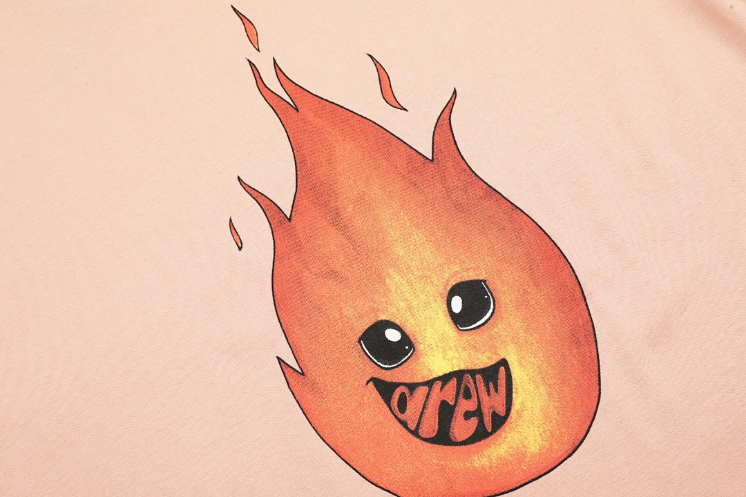Drew House 118 Drew House Fire Flame Short Sleeve T Pink : S-XL DR08# - Image 5