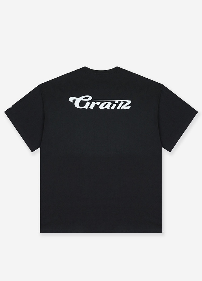 Unbranded 118 GRAILZ Logo Print Short Sleeve T Black White 1 2 3 G1906# - Image 36