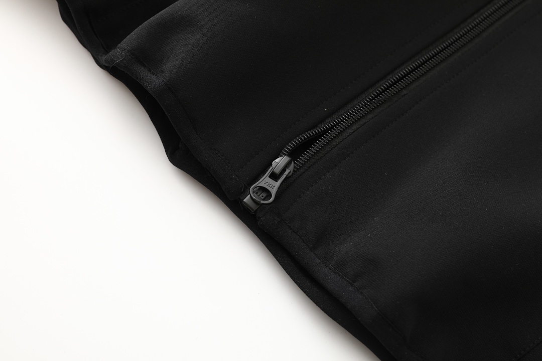 Balenciaga 398 Collab SS25 WEEK4 Track Jacket Sleeve Embroidered Logo : Black Purple :S-XL - Image 22