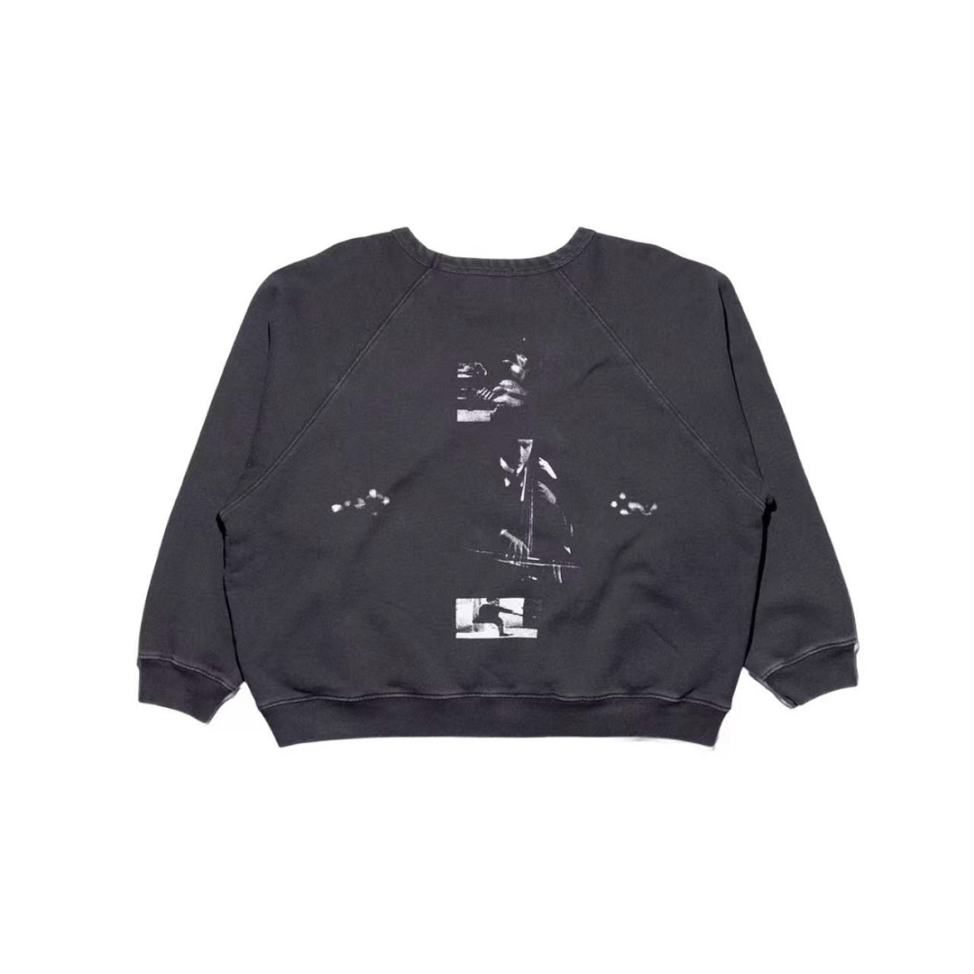 Enfants Riches Deprimes 198 Enfants Riches Deprimes ERD University Of Zurich Sleeve Collar : S M L XL (Washed Black) - Image 3