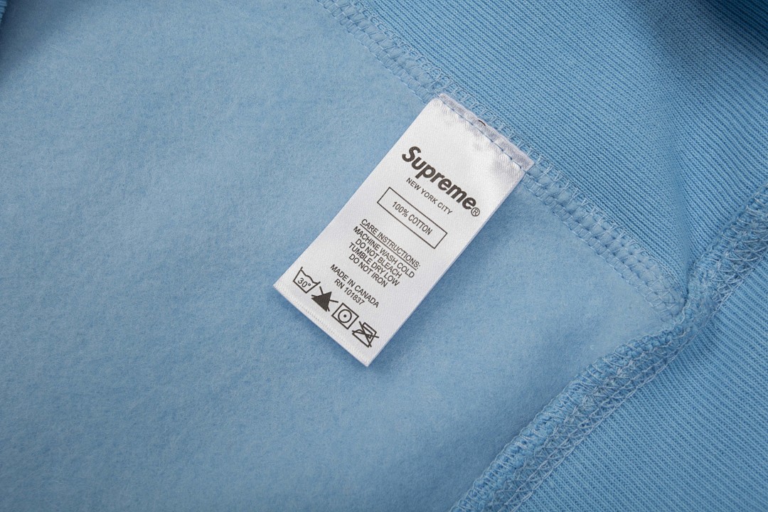 Supreme 248 Fruit Floral Embroidered Label SUP Bandana Box Logo Hooded Sweatshirt BOXLOGO Velvet Black Grey Red Pink Sky Blue S-XL S303# - Image 26