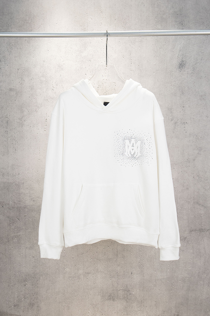 AMIRI 218 Wide Version Model Long Sleeve Black White S M L XL 606# - Image 48